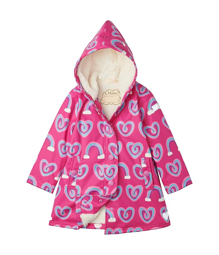 sherpa lined raincoat