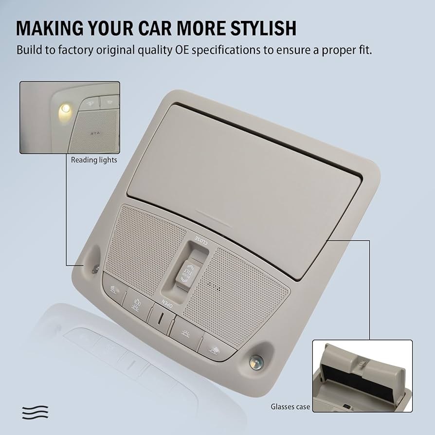 Amazon.com: Anlseiod Interior Overhead Map Lamp Reading