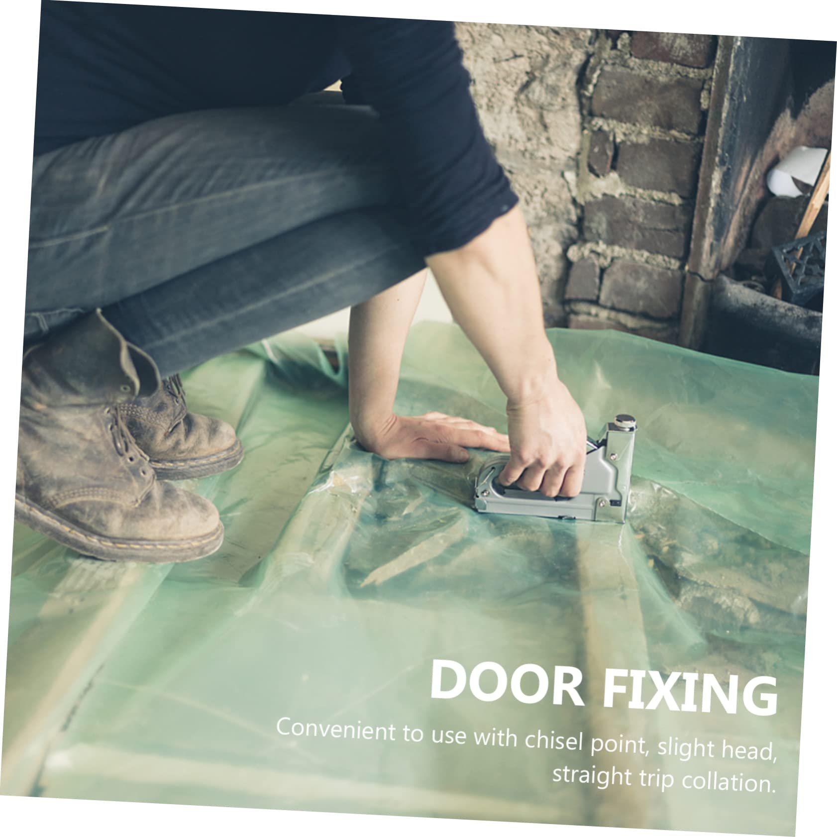 ERINGOGO Professional Heavy Duty Nails 5000pcs Steel Door Nails Door Pin Ideal for Stapler