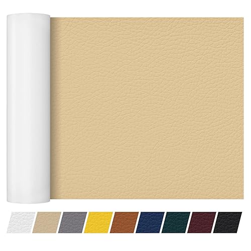 Miniatura 36 de Cinta de parche de reparación de cuero de 4 x 60 pulgadas, cinta autoadhesiva fuerte para muebles, sofás, asientos de automóvil, armarios, bolsas