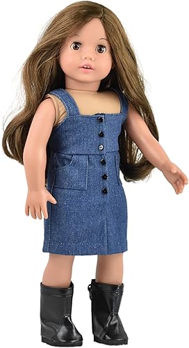 Miniatura 3 de Sophia's - Muñeca de 18" - Bota alta con costura central - Negro