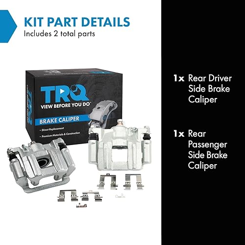 Vista 77 de TRQ - Juego de pinzas de freno delantero