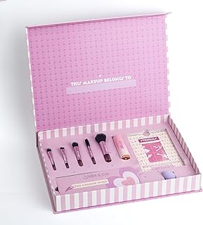 Yibi&amp;Co The Glam Box | Magical Shiny Edition, Makeup &amp; Lip Care Gift Set, Glossy Lip Oil, Hydrating Balm &amp; Lip Tint, Shimm...