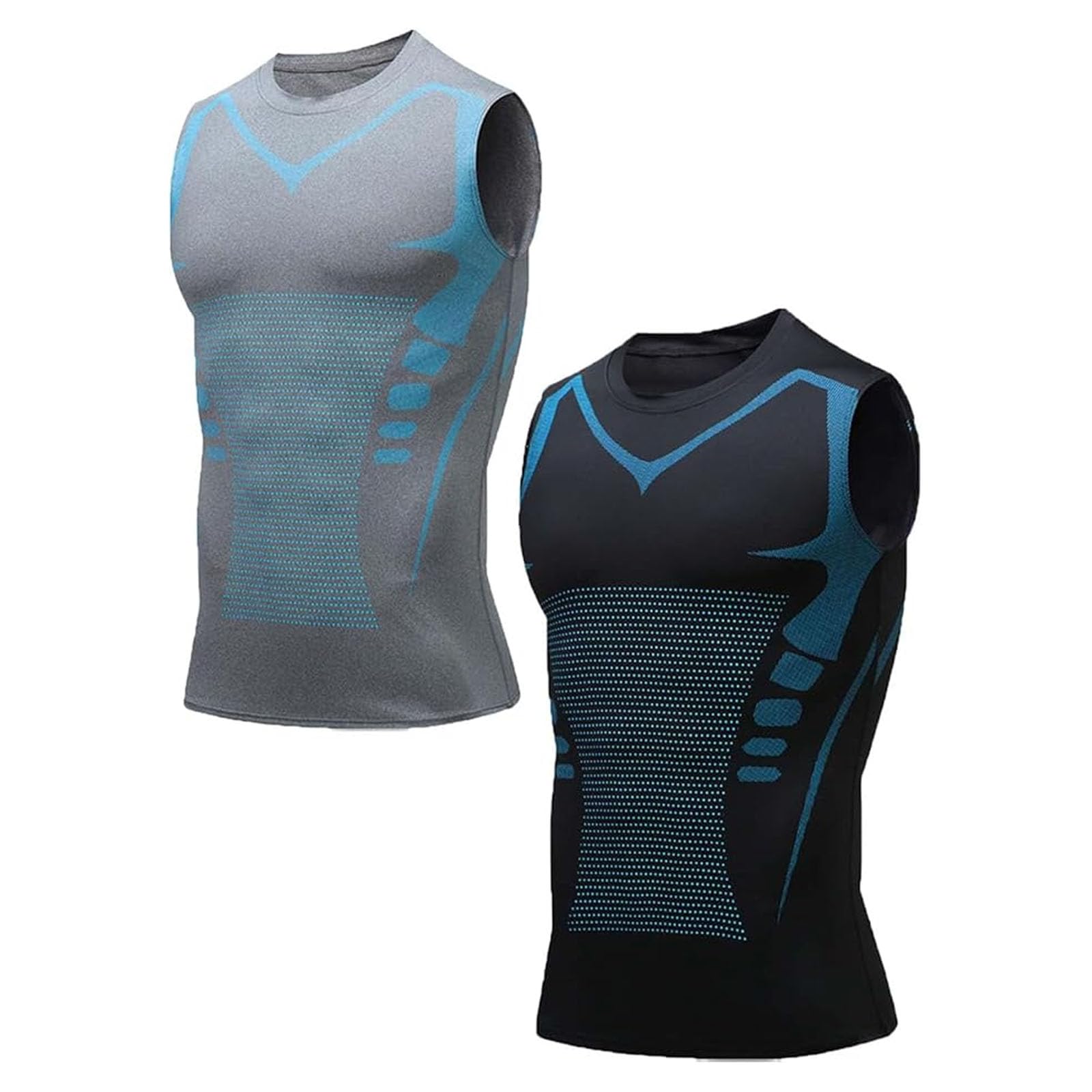 V-Boost V2 Shaping Tank Men, Quick-Drying Wicking Breathable Sleeveless Shirts, Feel The Power of Confidence