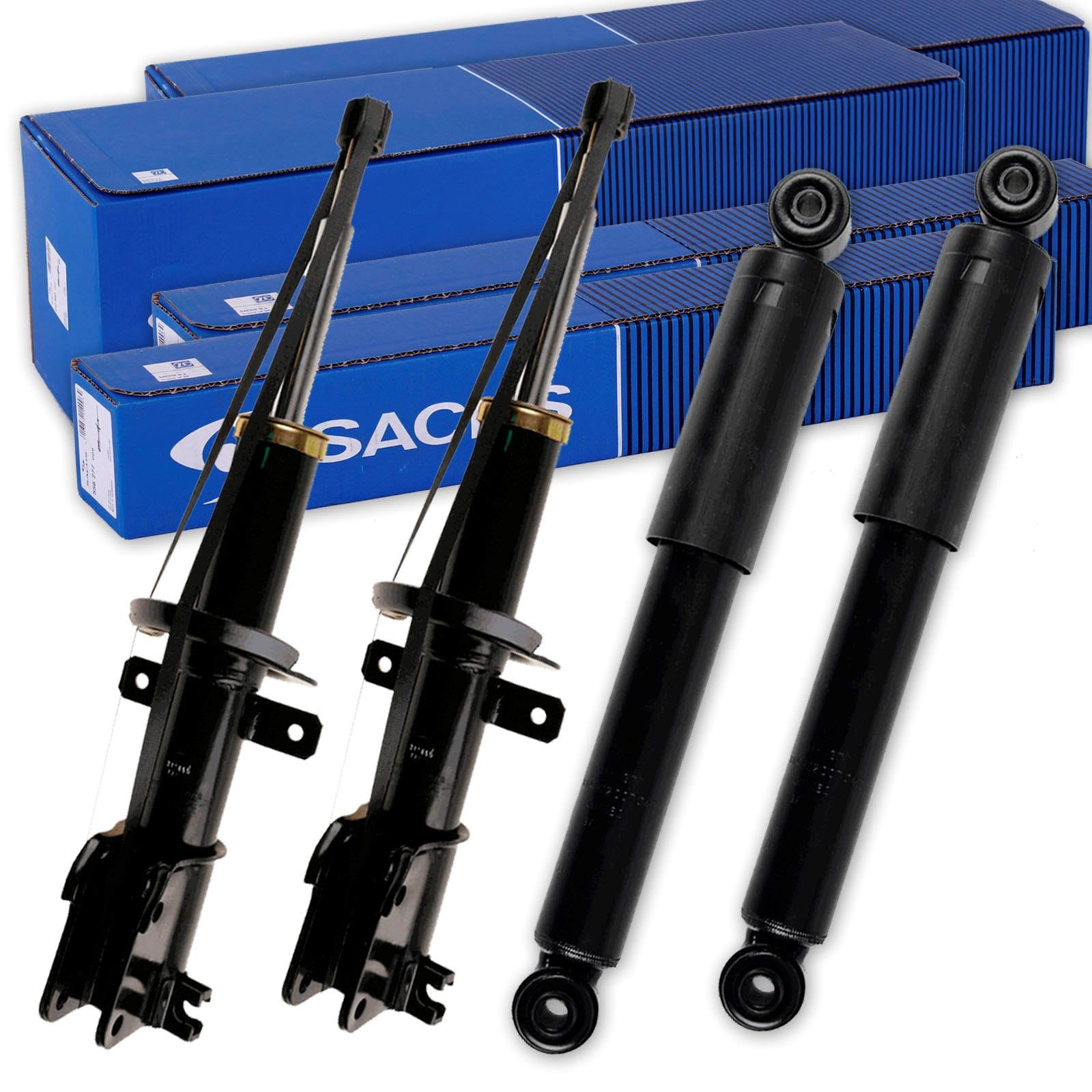 4x Sachs Stoßdämpfer vorne + hinten | 560 558 + 315 865 für Vivaro Trafic