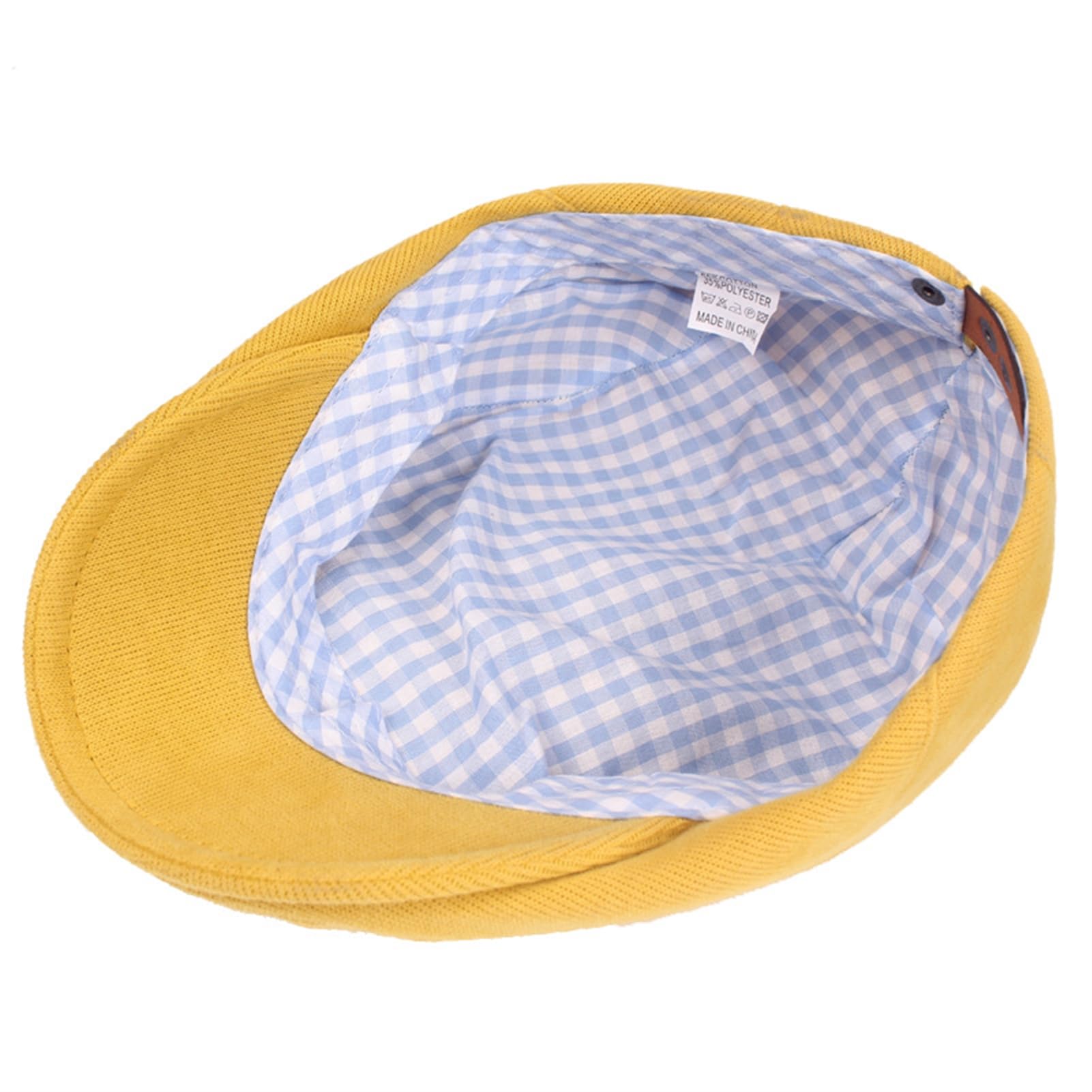 Reyox Unisex Schiebermütze Baumwolle Mütze Leicht Bequem Newsboy Cap