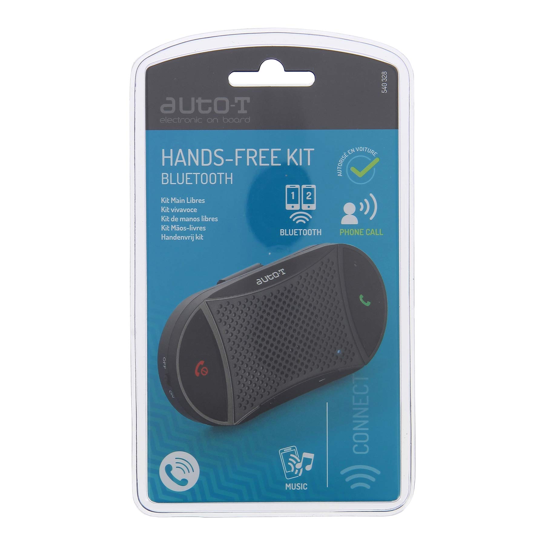 Auto T 540328 Kit Mains Libres Bluetooth Magnétique
