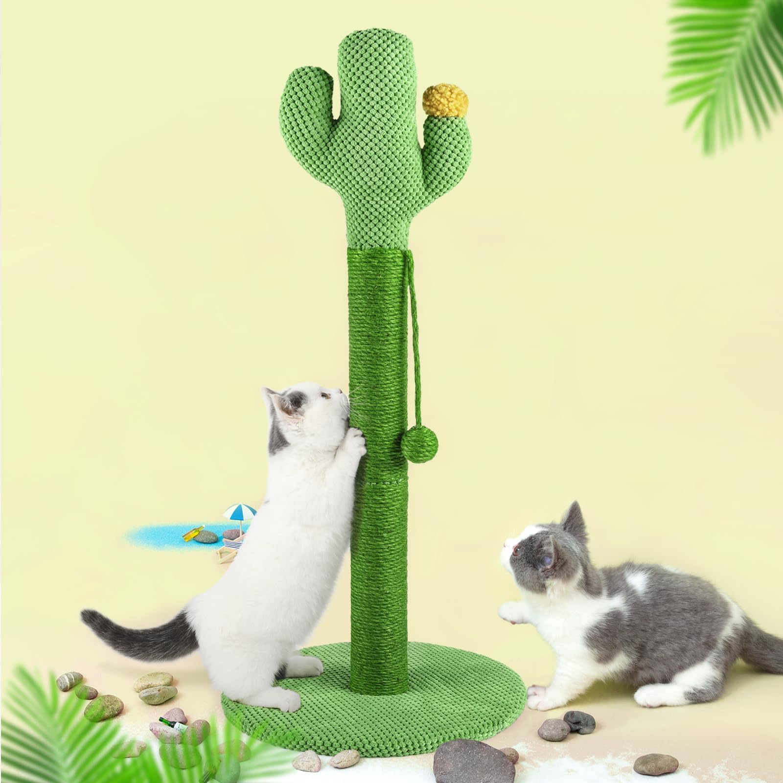 Mora Pets Cat Scratching Post Sisal Cat Scratcher for