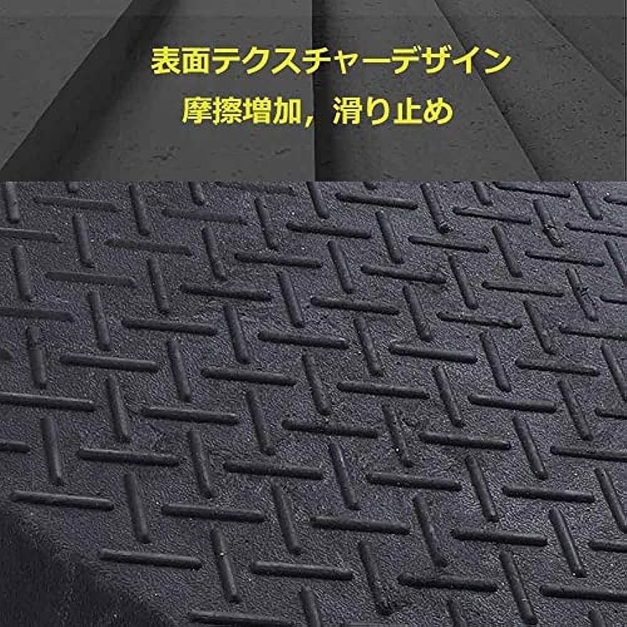 Amazon.co.jp: 段差スロープ ゴム製 耐久性と強力な滑り止め構造 車