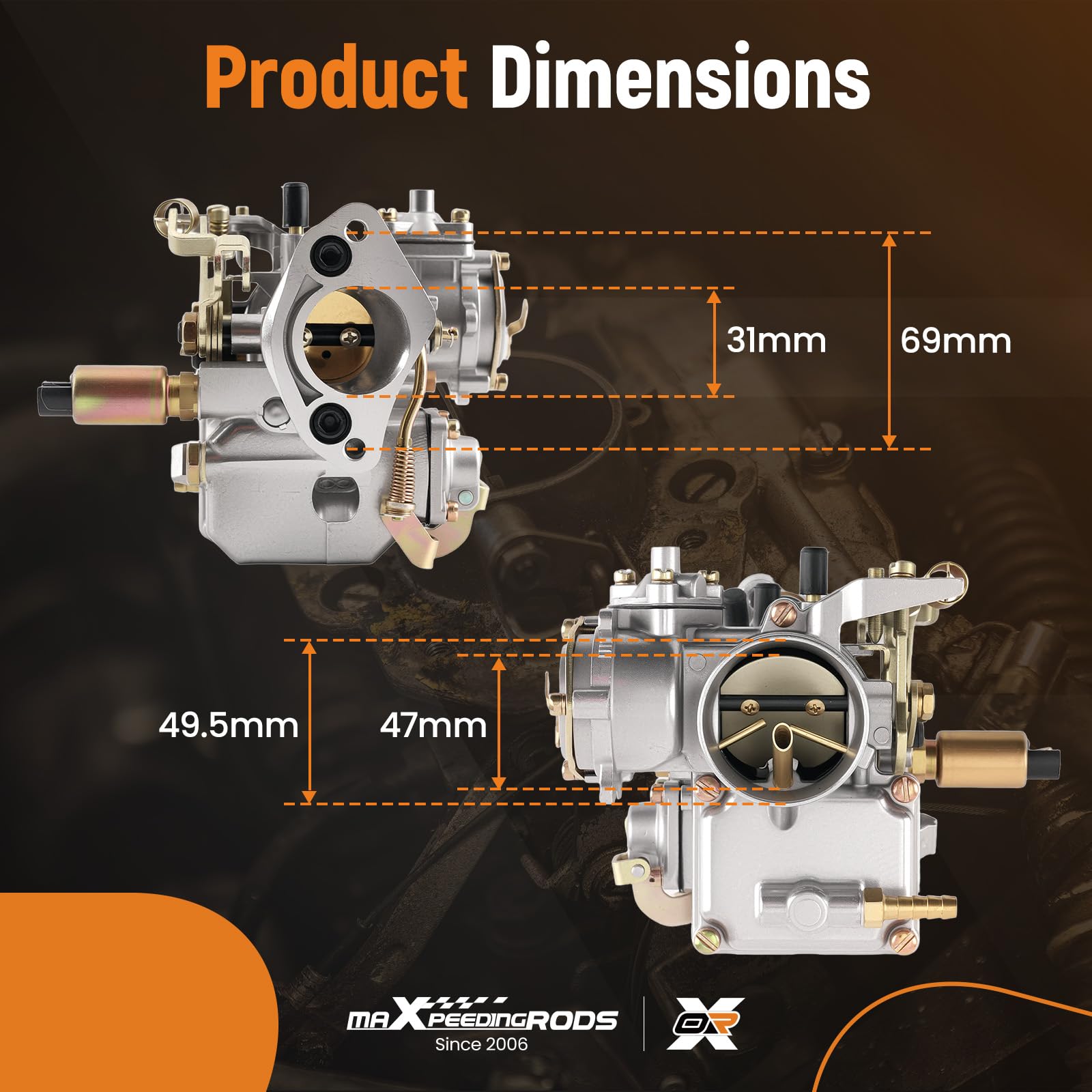 値下げ　VWビートル用　デロルト　キャブレター Amazon.co.jp: キャブレター 用VW 用ビートル デロルト 40mm 40IDF