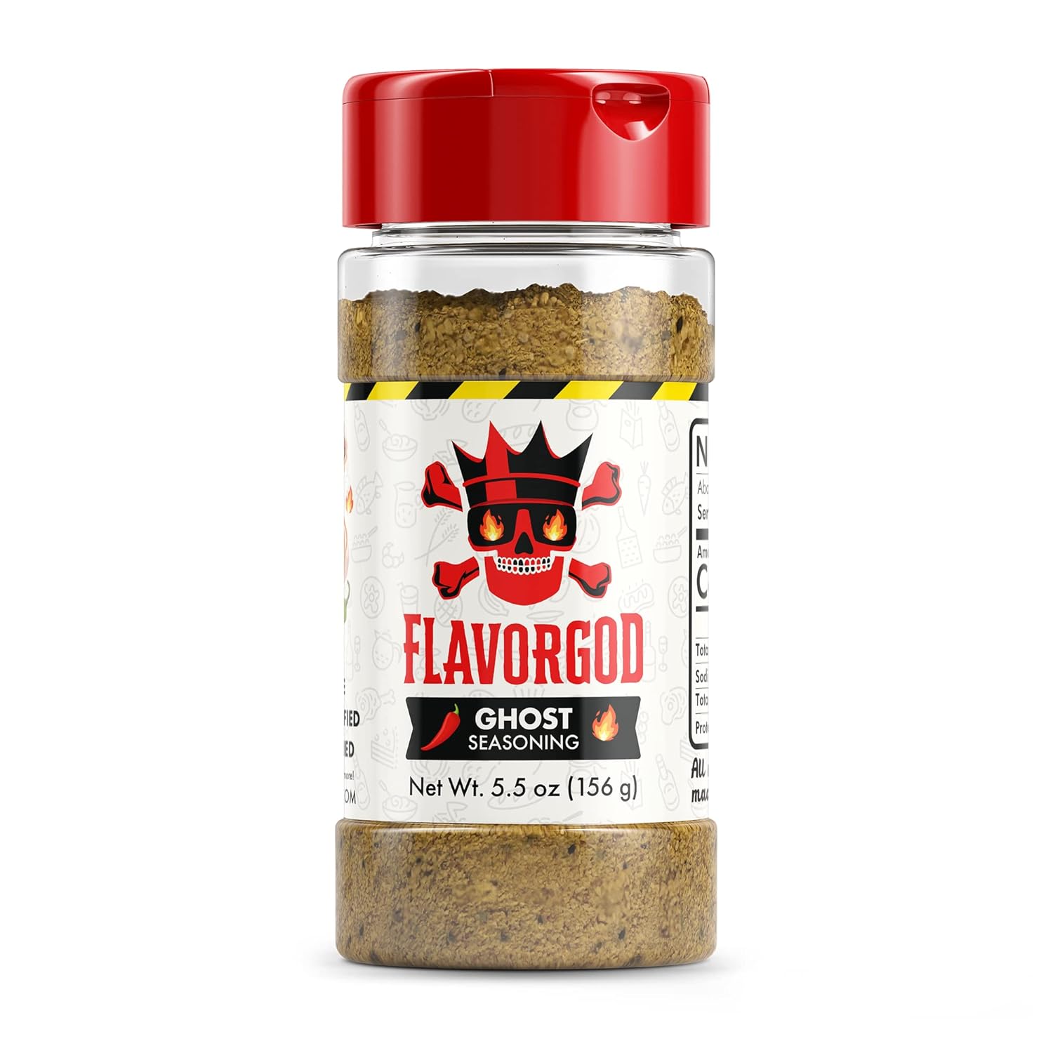 Ghost Pepper Seasoning Mix by Flavor God Premium All