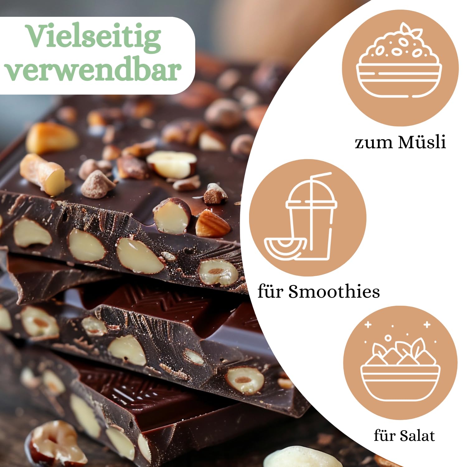 1001 Frucht - Spanische Mandeln, Neue Ernte 2025, Knackig frisch naturbelassen gentechnikfrei, Unbehandelte Nüsse - Aromatische ganze Mandeln Rohkost-Qualität
