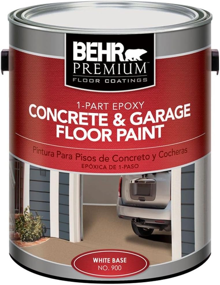 1-Gal. Satin 1-Part Epoxy Acrylic Concrete and Garage Floor Paint