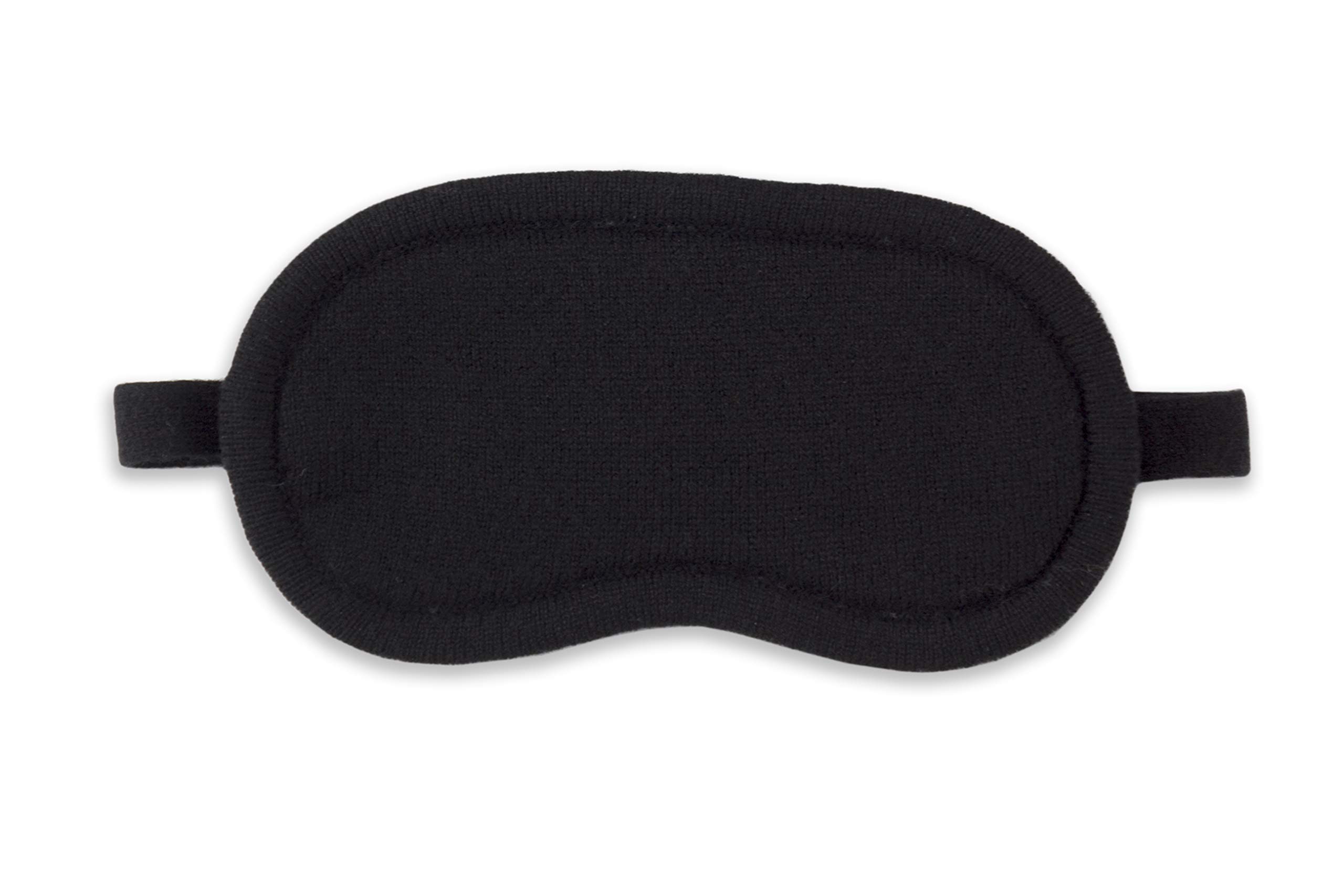 Jet Bo 100 Pure Cashmere Eye Mask Black in Gift Box
