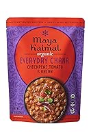 Vista 1 de MAYA KAIMAL Chana orgánica diaria con tomate + cebolla, 10 onzas