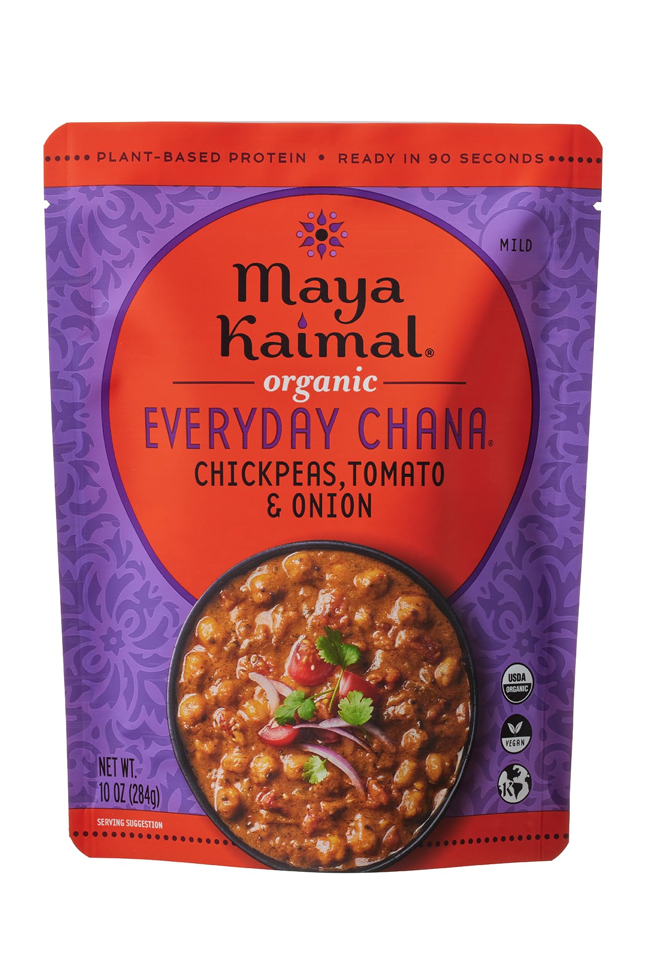 Amazon.com: MAYA KAIMAL Organic Everyday Chana with Tomato + Onion