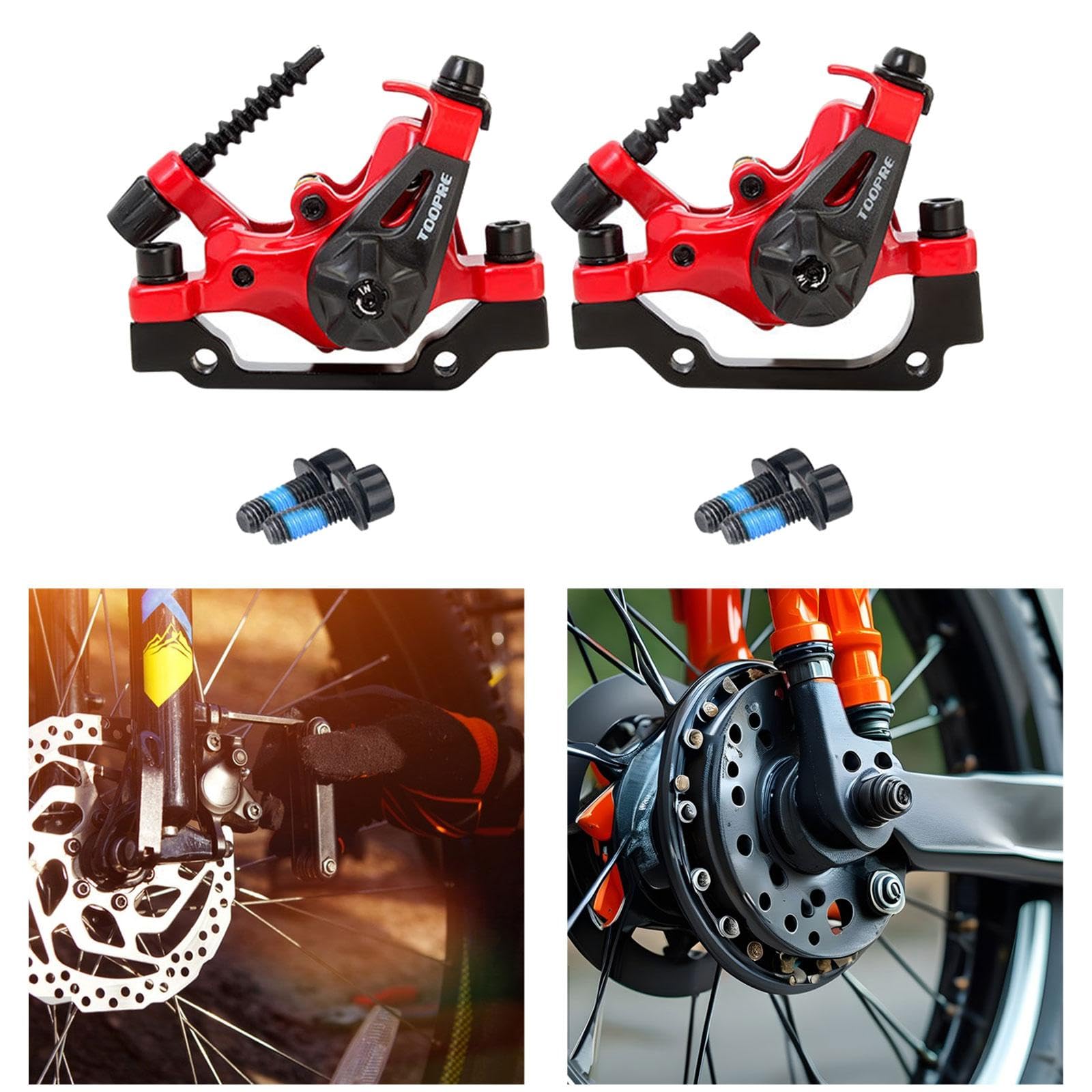 Harilla Freno a Disco Meccanico per Bici Pinza Freno a Disco Freno a Disco per Bicicletta per Bici a Scatto Fisso