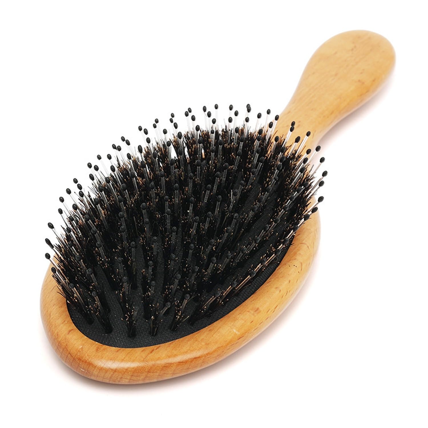 Cepillo para el Cabello con Peine de Masaje, Cepillo antiestático para desenredar cerdas de jabalí, no más cepillos para el Cabello enredado para Cabello Natural Largo, Grueso, Fino y Rizado