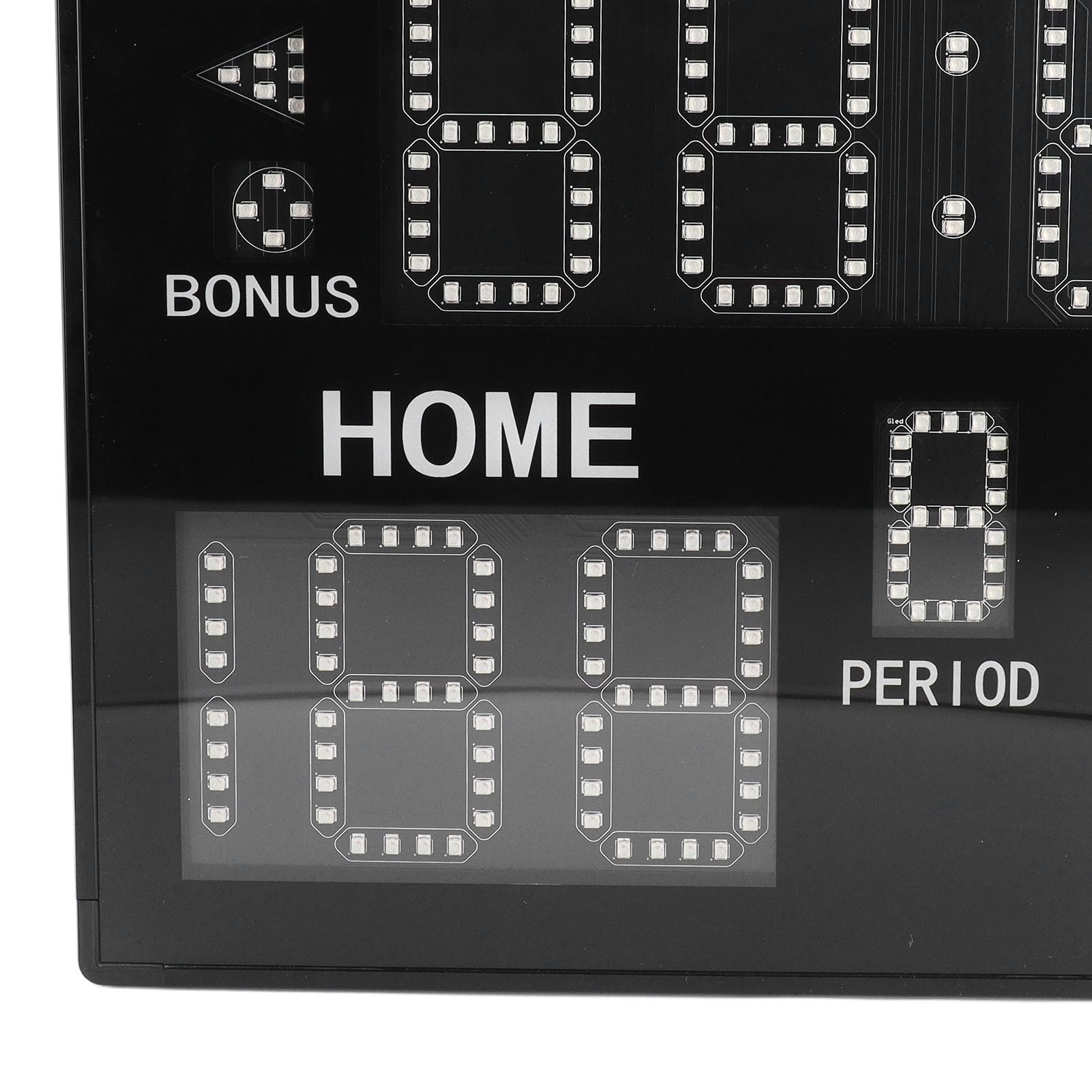 Eujgoov Marcador Electrónico, Tablero Digital LED de 11 Dígitos de Alta