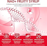 Vista 9 de NAD 1000mg líquido 30 paquetes, suplemento líquido NAD, suplementos NAD para mujeres, ribósido de nicotinamida y resveratrol premium, aumenta