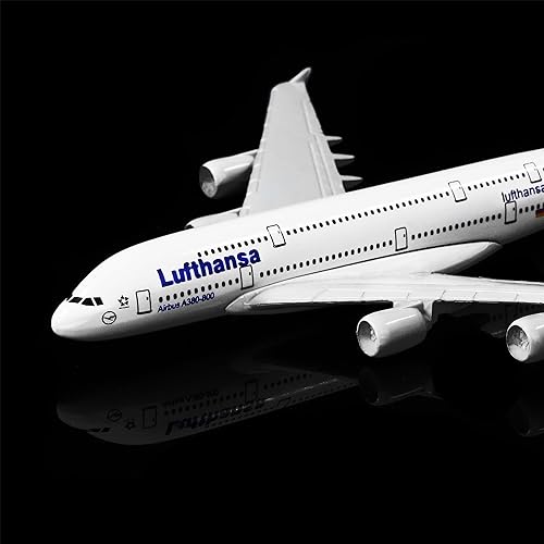 Miniatura 4 de Alemania Deutsche Lufthansa AG A380metal sólido aleación modelo Aviones