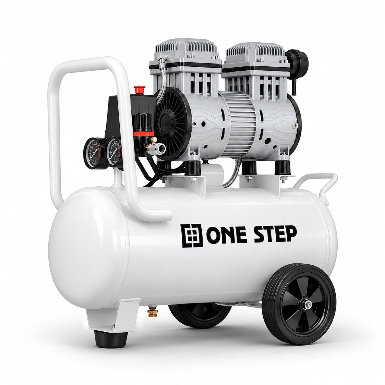 Amazon | 【静音、オイルレス、次世代コンプレッサー。】 ONE STEP