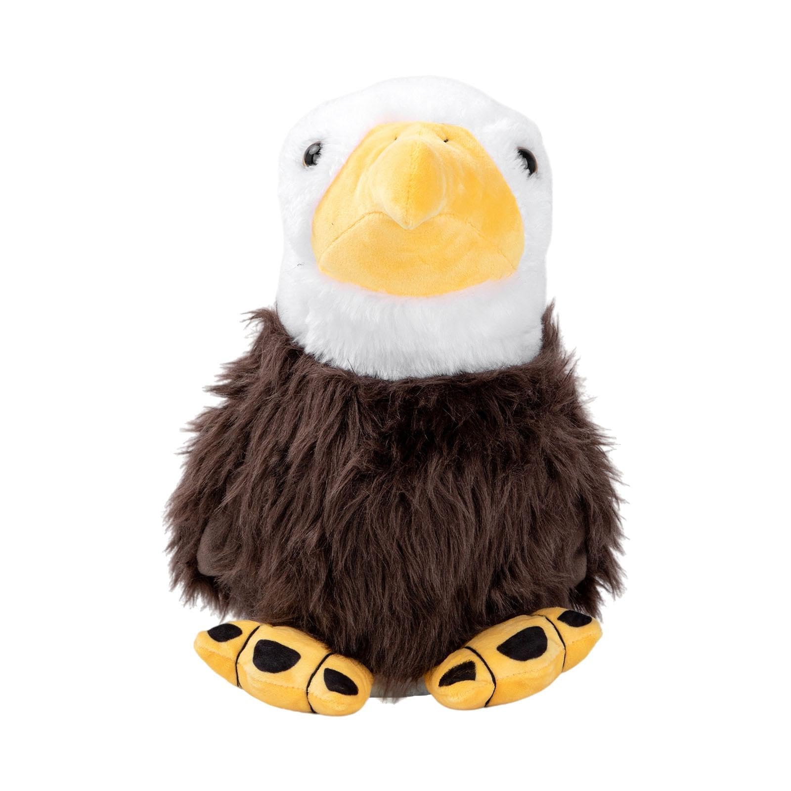 Milageto Eagle Plüsch Driver Head Cover Golfschläger-Kopfbedeckung, entzückender universeller Cartoon-Schlägerkopfschutz für Training Parks Outdoor, Kratzfest, Zubehörschutz, Geburtstage für Freunde