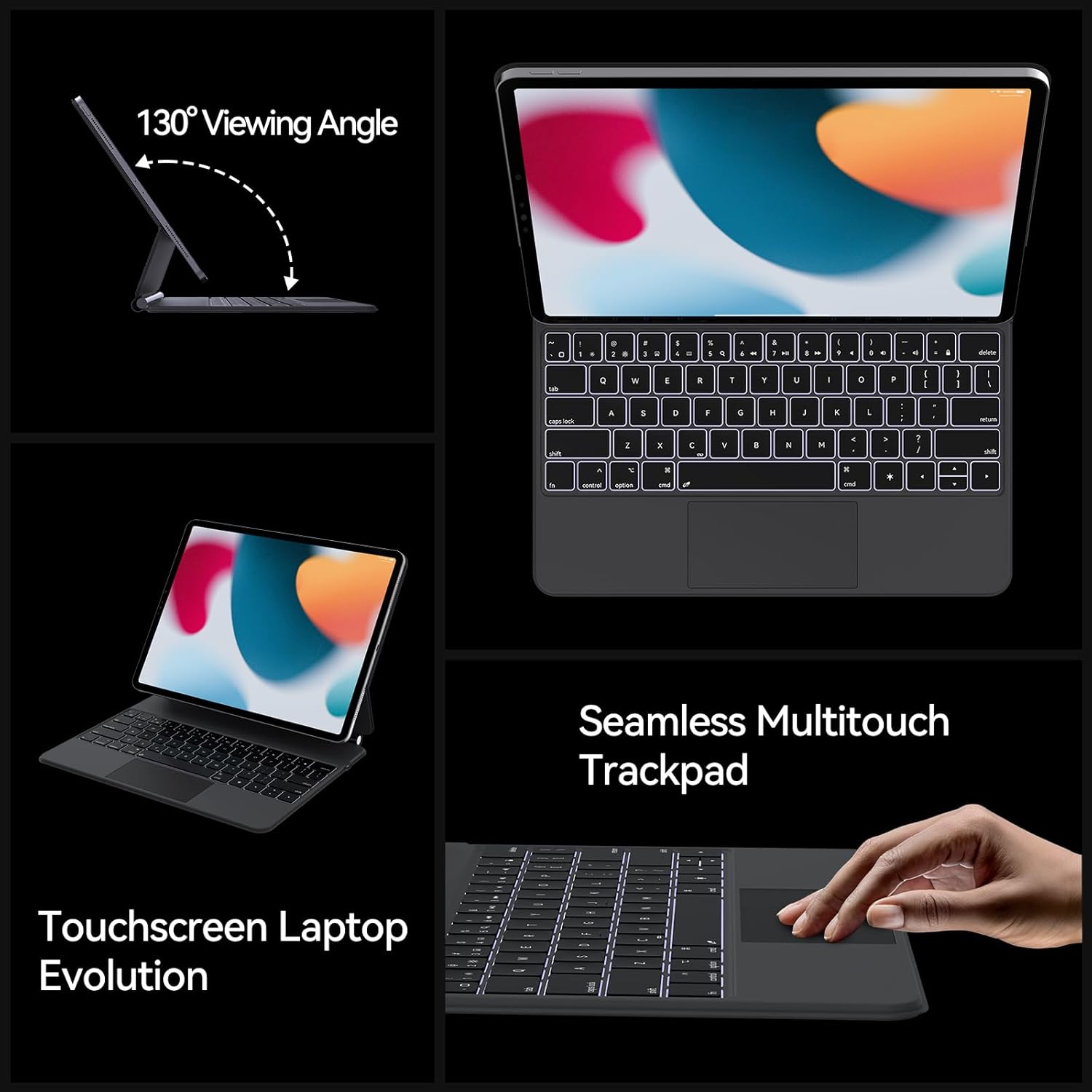 iPad клавиатурасы колдонулууда