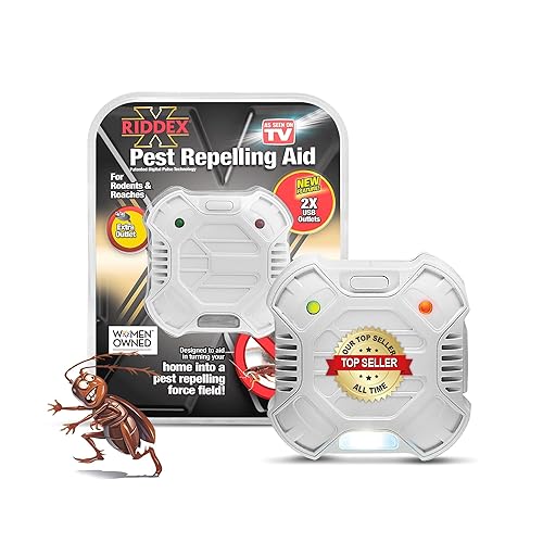 Riddex X Plus Insect Repellent - Plug in, Mouse Deterrent