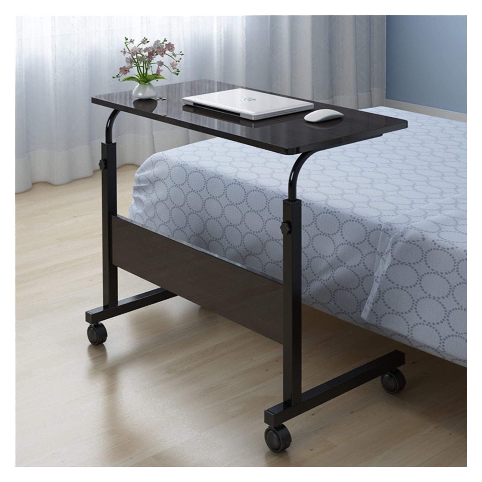 Tavolino da Letto Mobile Sollevabile, Tavolo Regolabile, Tavolo Versatile, Scriv