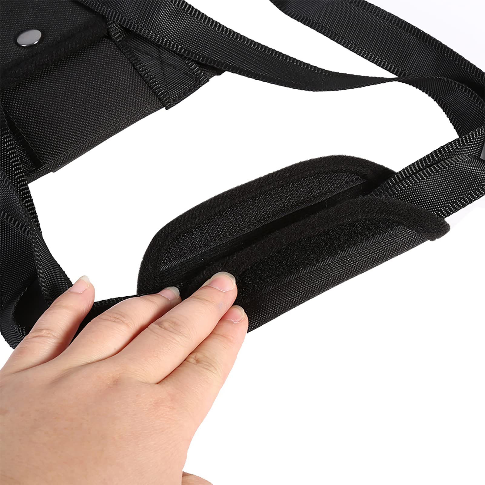 Yosoo Ceinture auxiliaire pour chiens, ceinture AUX pour harnais pour animaux domestiques ascenseur traverse classique pour animaux âgés ou chiens malades utilisation et descendre des véhicules