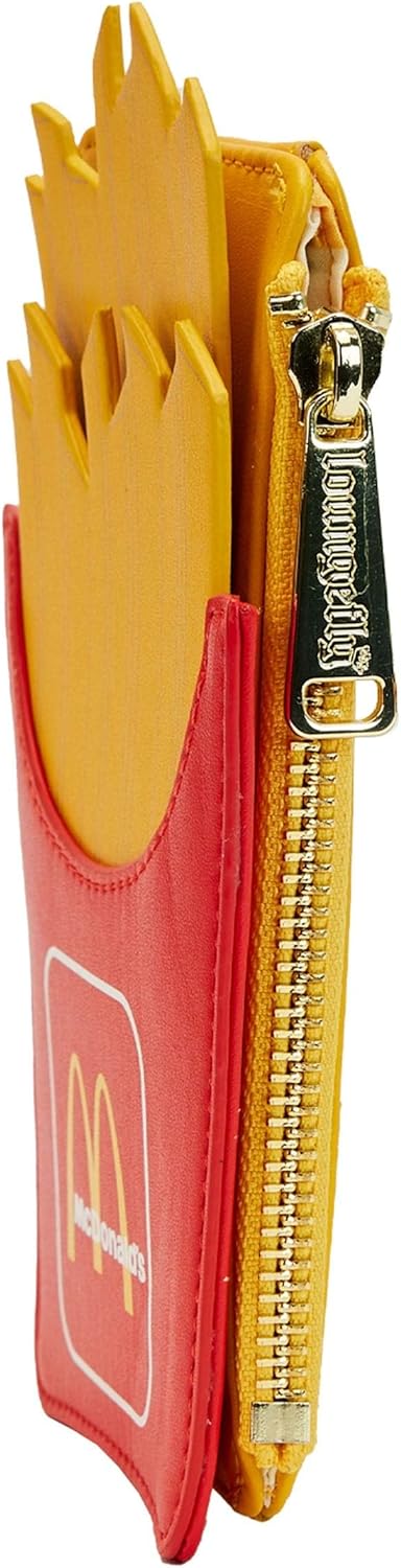 Loungefly X McDonalds French Fries Cardholder - Cute Wallets Cosplay Snack Foodie - Image 3