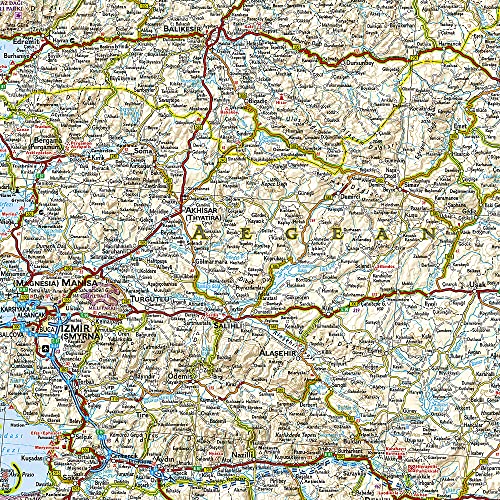 Turkiye (Turkey) Map (National Geographic Adventure Map, 3018) - Image 2