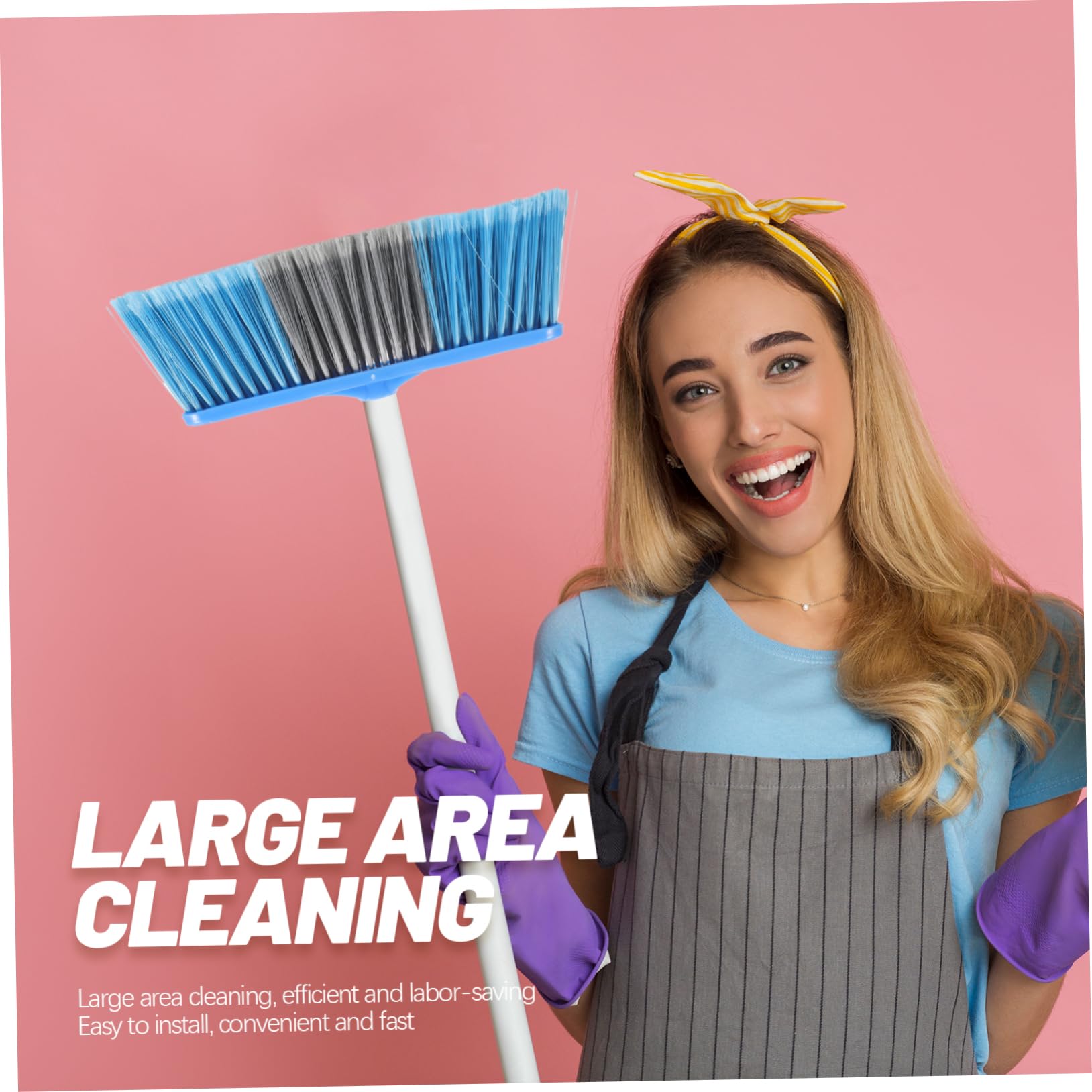 Ipetboom 5piezas Cabezal De para Escoba De Limpieza Interior Accesorio De Barredora Plástico para Superficies De Cocina y Compatible Barredoras