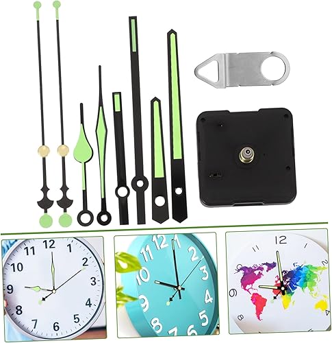 Miniatura 6 de Manecillas de reloj, 1 juego de movimiento de reloj, reloj de pared luminoso, reloj de pared digital, kit de reloj de bricolaje, movimiento de reloj