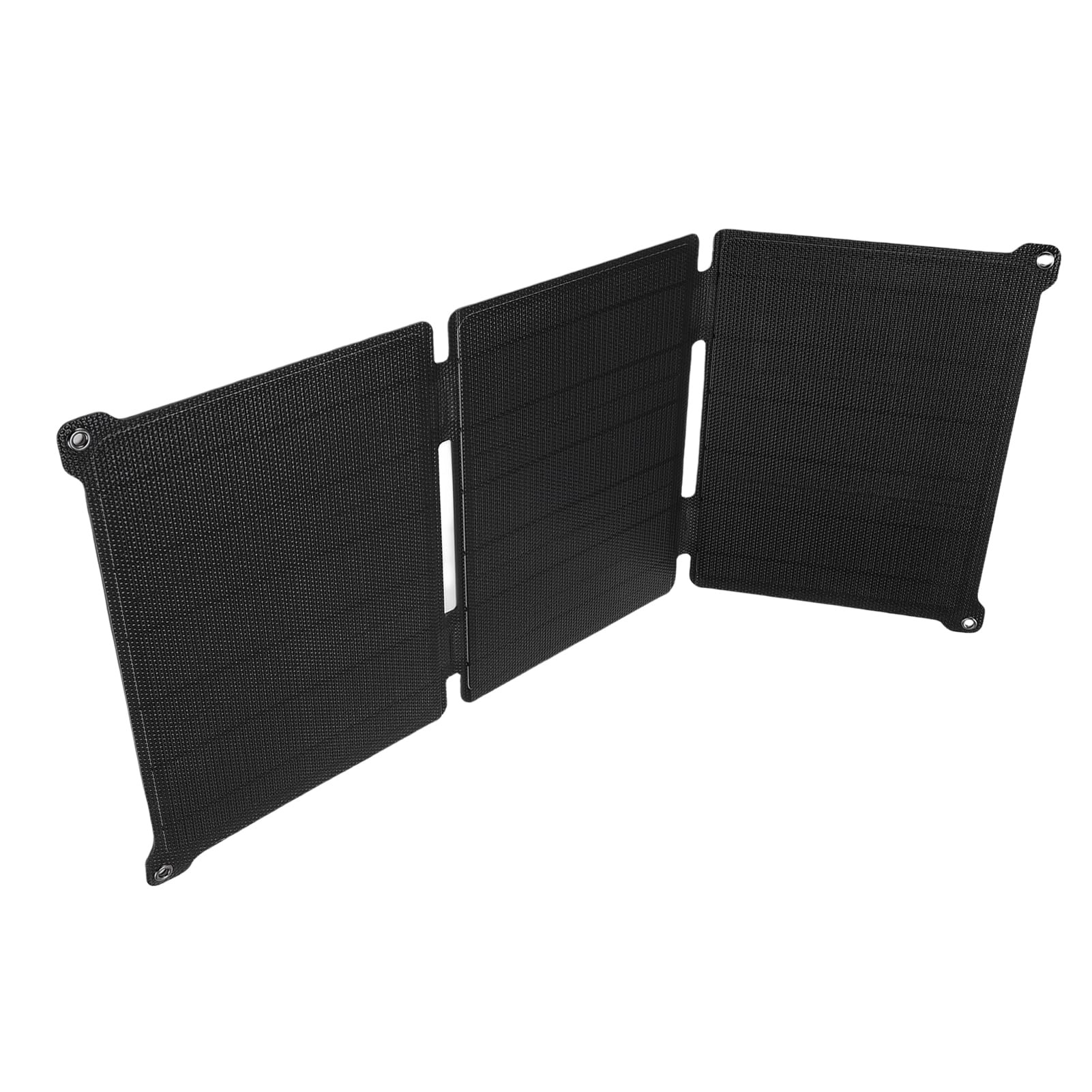 Chargeur Solaire Pliable 30W pour Appareils de Charge Rapide Idéal pour le Camping et la Randonnée Silicone Monocristallin ETFE