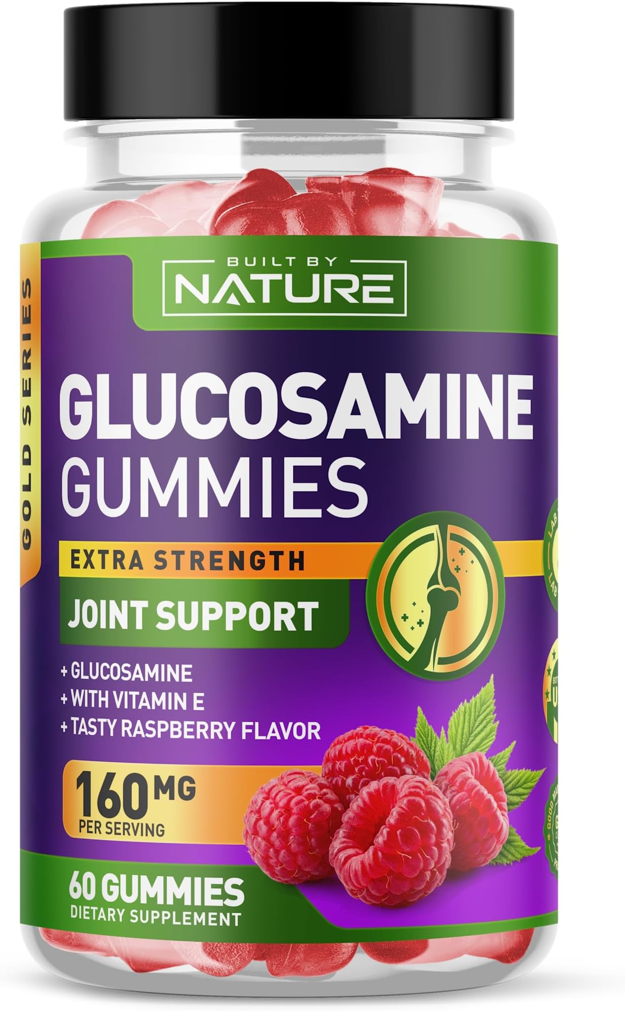 Glucosamine Gummies with Vitamin E Advanced Joint Support