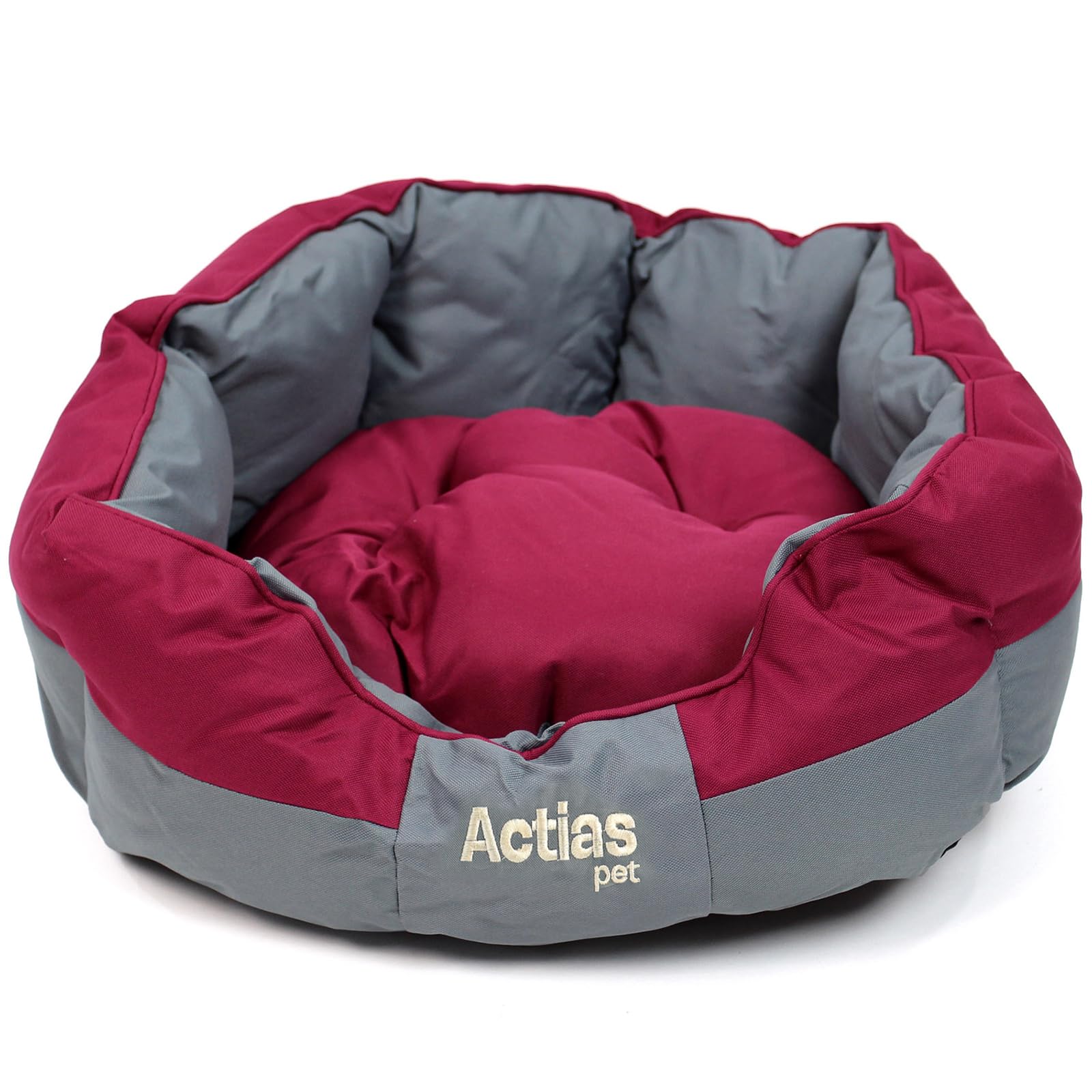 Actiaspet Waterproof Pet Bed, Red, Small — image 1