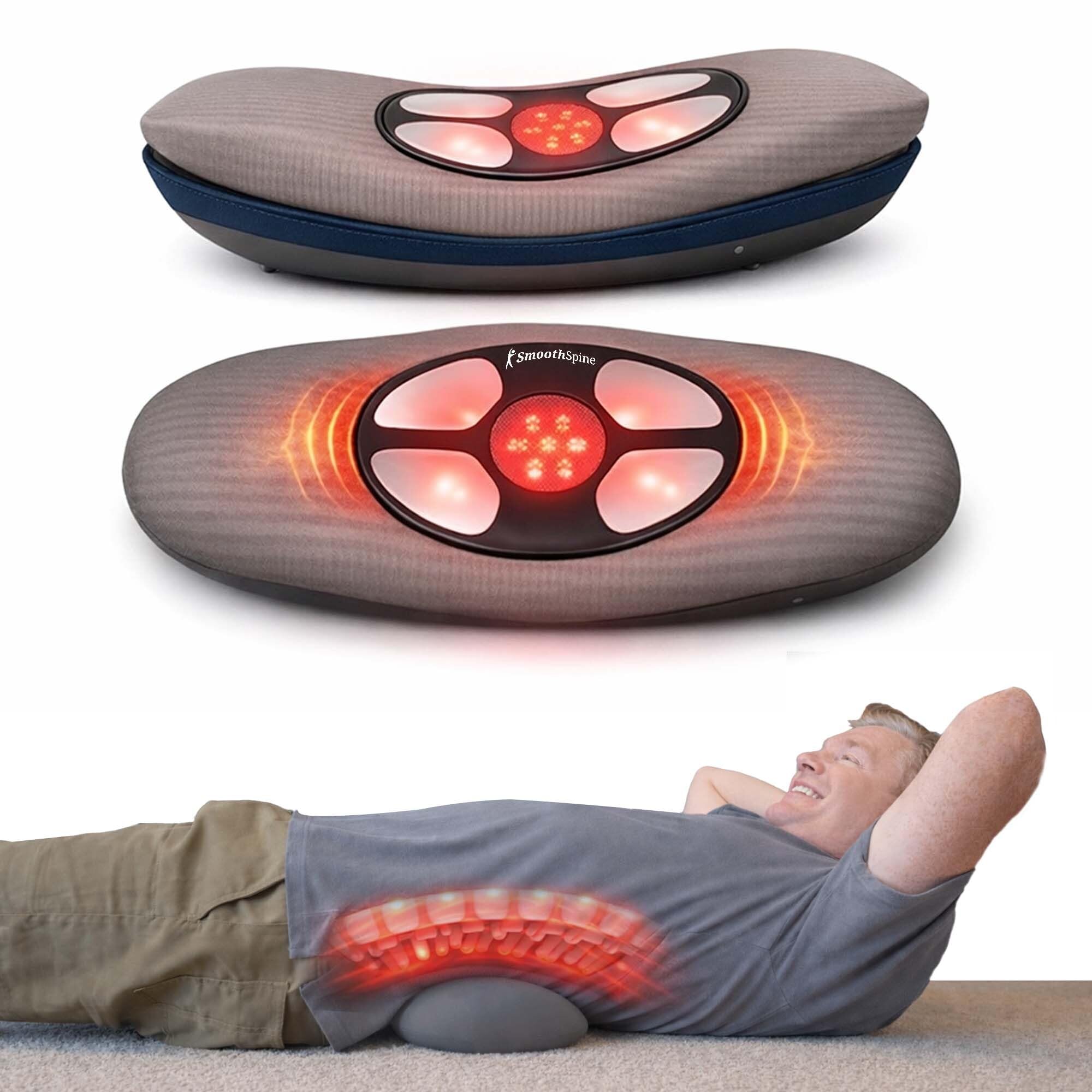 Multi Therapy Pro - Back Massager Comfort Device with Heat, Massage, Air Traction, EMS & Red Light-Therapy - At-Home Relaxation & Support for Lower Back