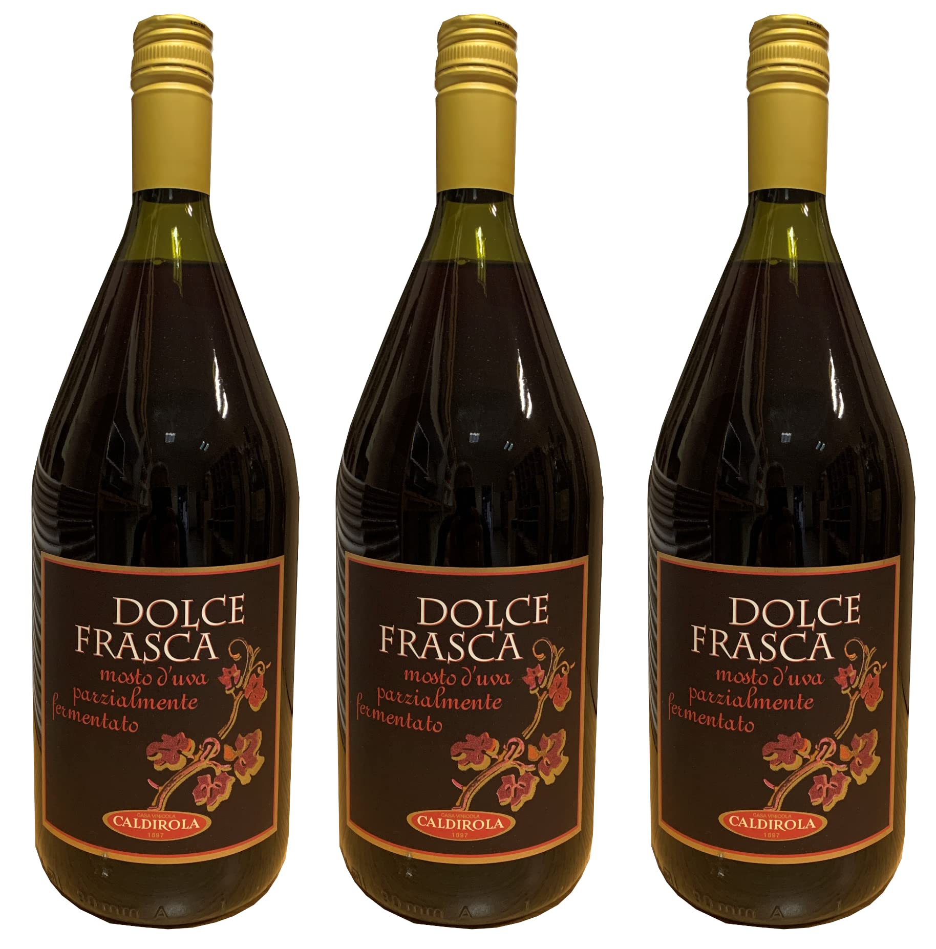 Dolce Frasca rot Caldirola (3 X 1,5 lt.)