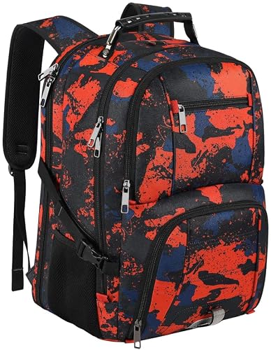 Jiefeike 17.3inch Travel laptop Backpack,Extra Large Laptop Backpack with USB Charging Port for Men Women, TSA Friendly Approved Anti Theft Water Resistant School College Student Computer Bookbag
