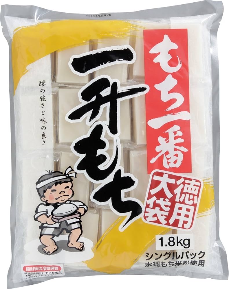 もち Amazon.co.jp: もち一番一升もち 徳用大袋(シングルパック) 1.8kg