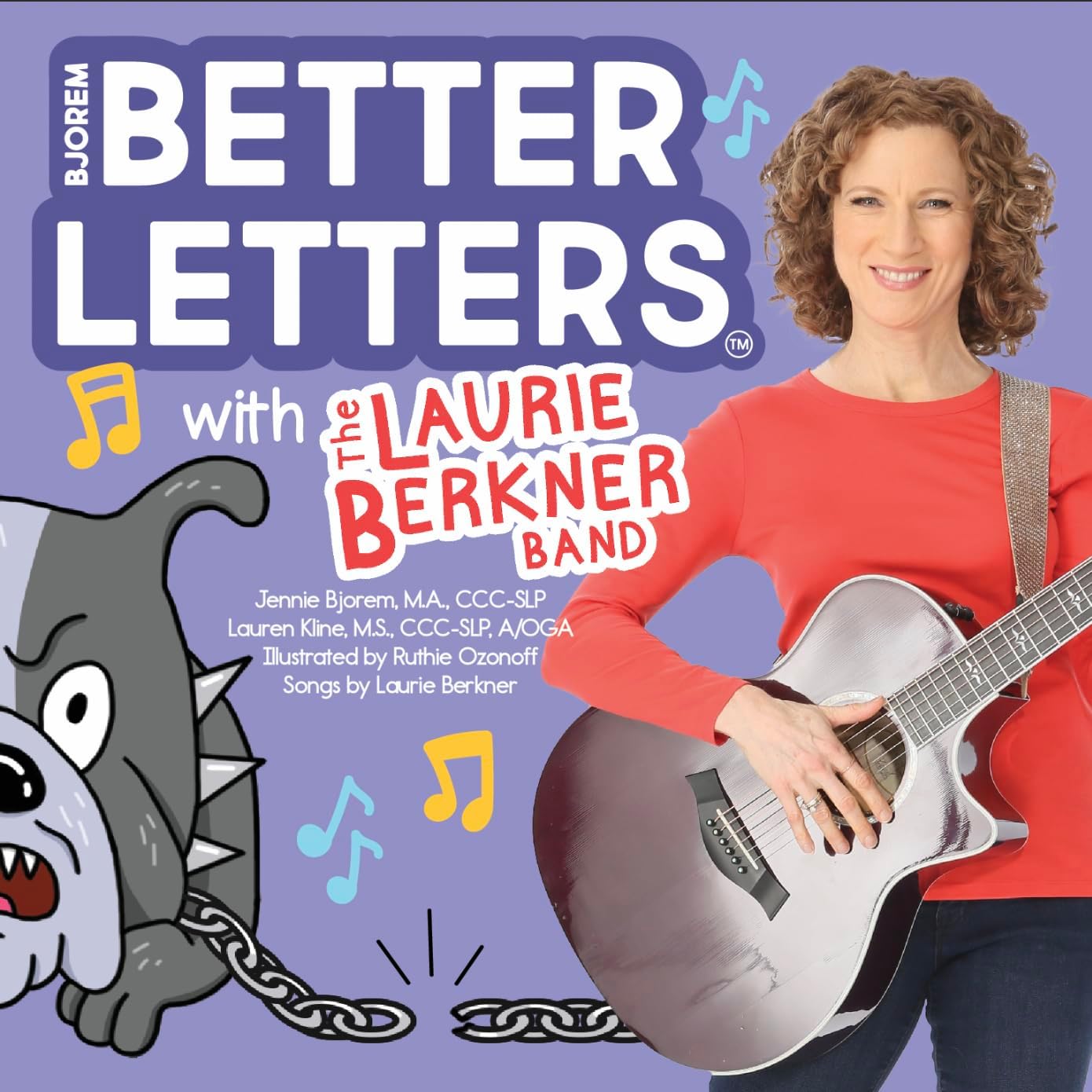 Bjorem Better Letters® and The Laurie Berkner Band ABCs Card Deck, Learn Letters and Sounds paired with Laurie Berkner's 6 Better Letters Songs, Educational Learning Alphabet Songs and Flash Cards