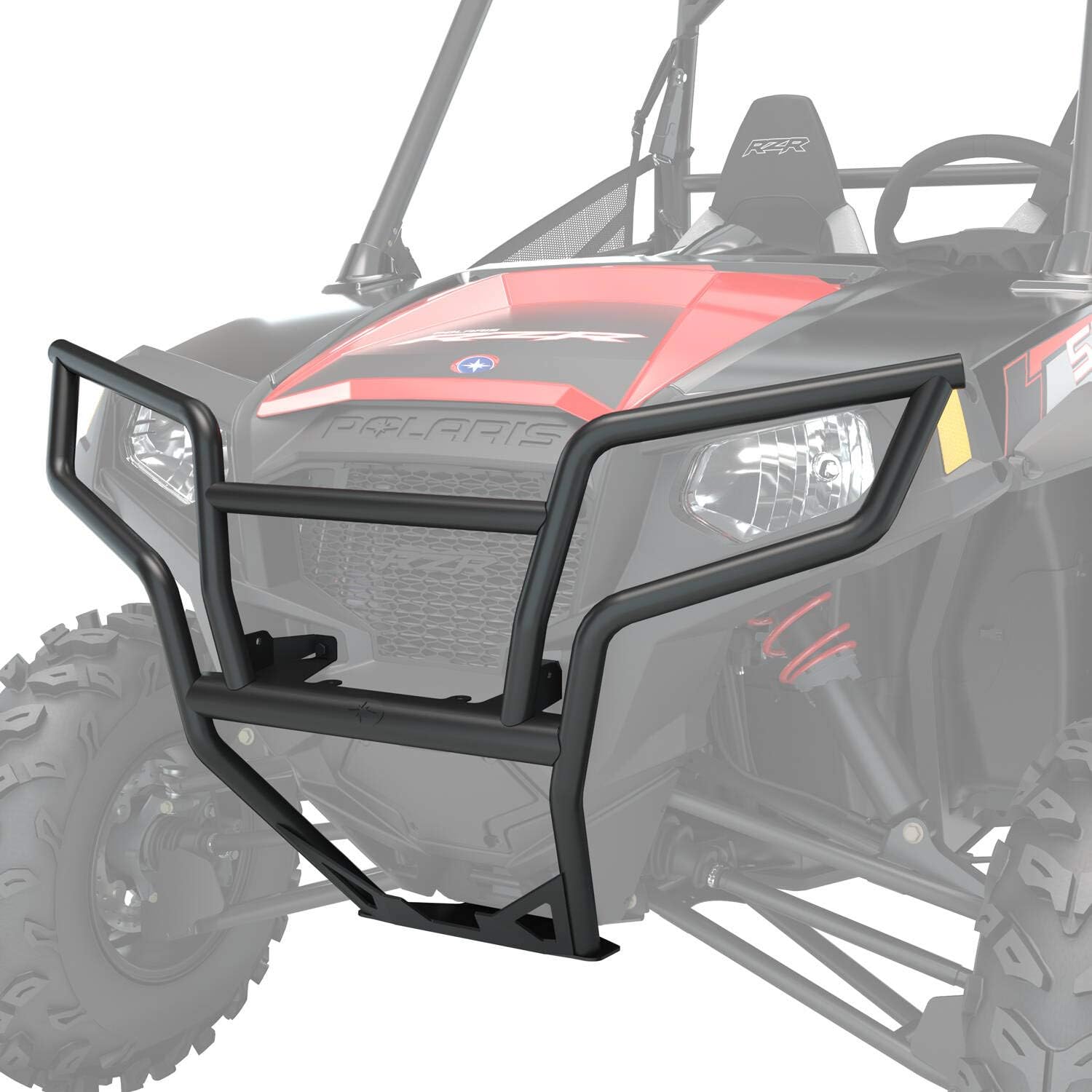 Polaris Front Bumper for RZR 570 models, for Vehicle Protection, Black Powdercoat - 2878284
