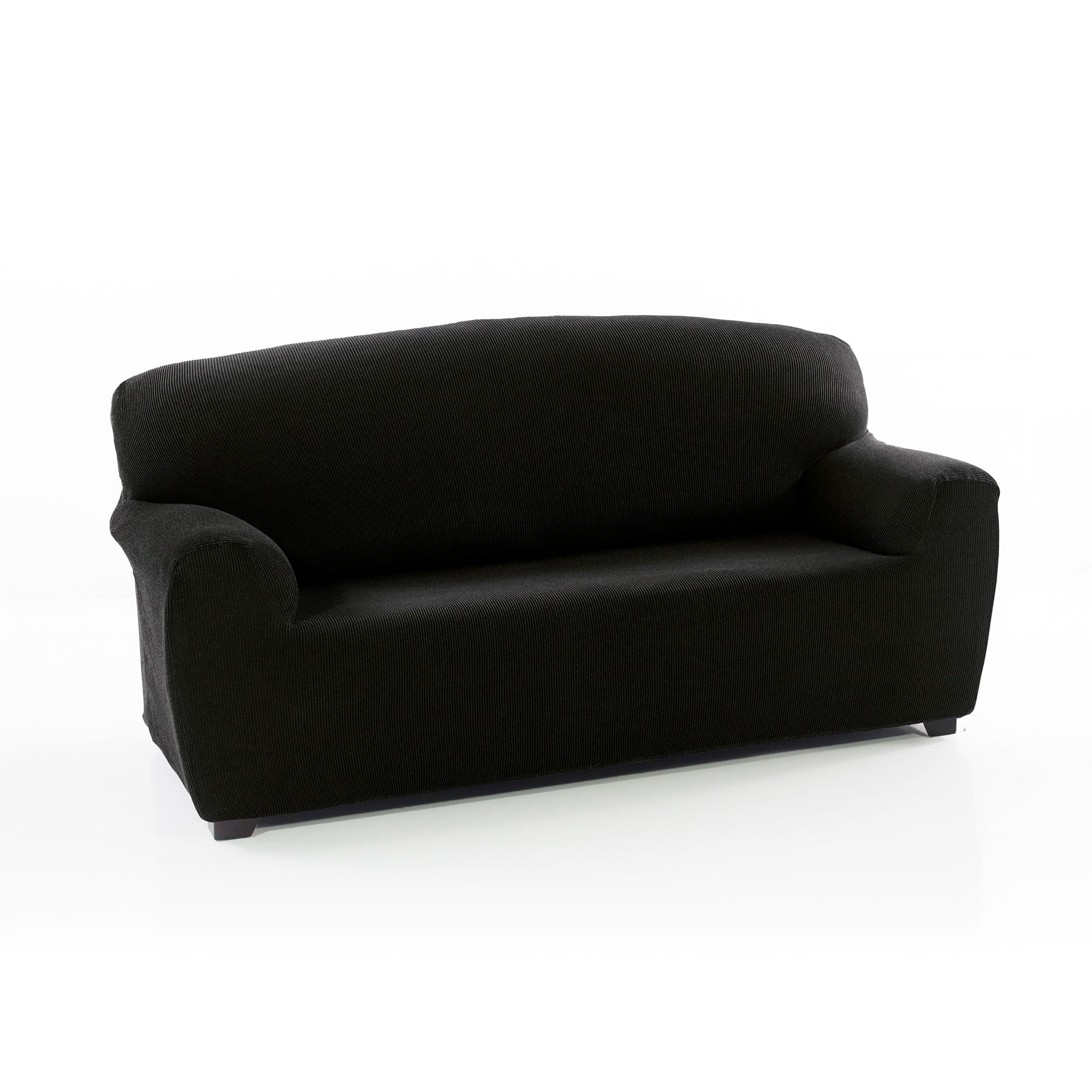 Maxifundas Fundas De Sofa & Chaise Longue Schwarz Maxifundas - Elastischer Sofabezug Strada 4-Sitzer,