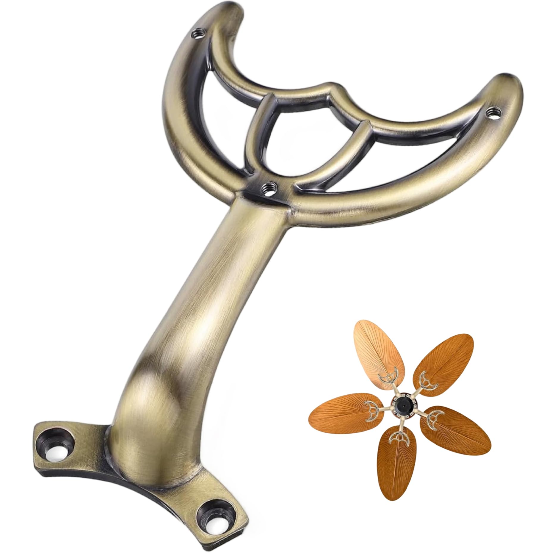 Ceiling Fan Blade Arms Heavy Duty Zinc Alloy for Mounting Bracket Replacement