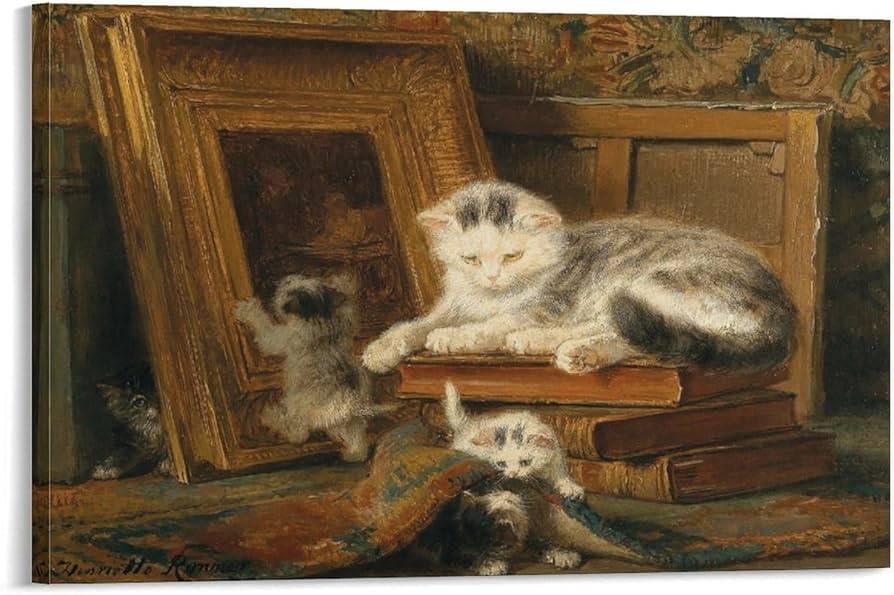 Amazon.co.jp: Henriette Ronner Knipヘンリエッタ・ロナー＝クニップ