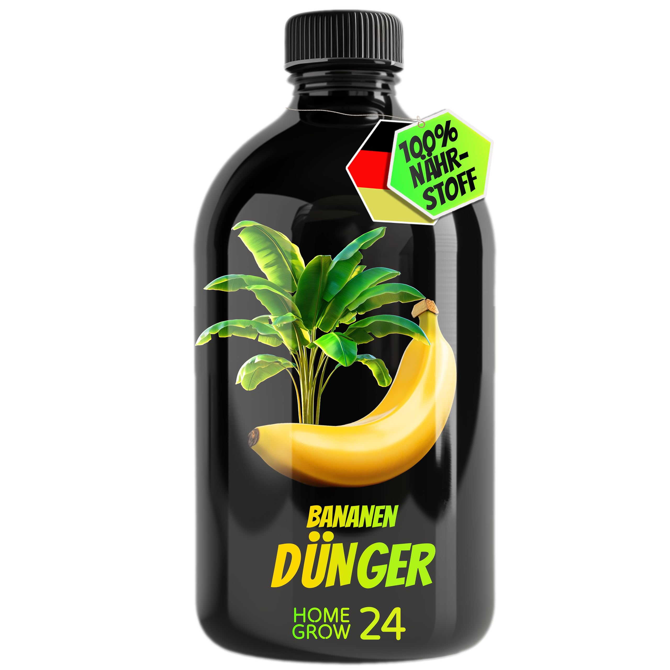 HOMEGROW24 Bio Bananendnger  500ml Flssigdnger Mit Kalium & Stickstoff  Fr Alle Bananenpflanzen (Frhling, Sommer, Herbst, Winter) Grow Dnger Set