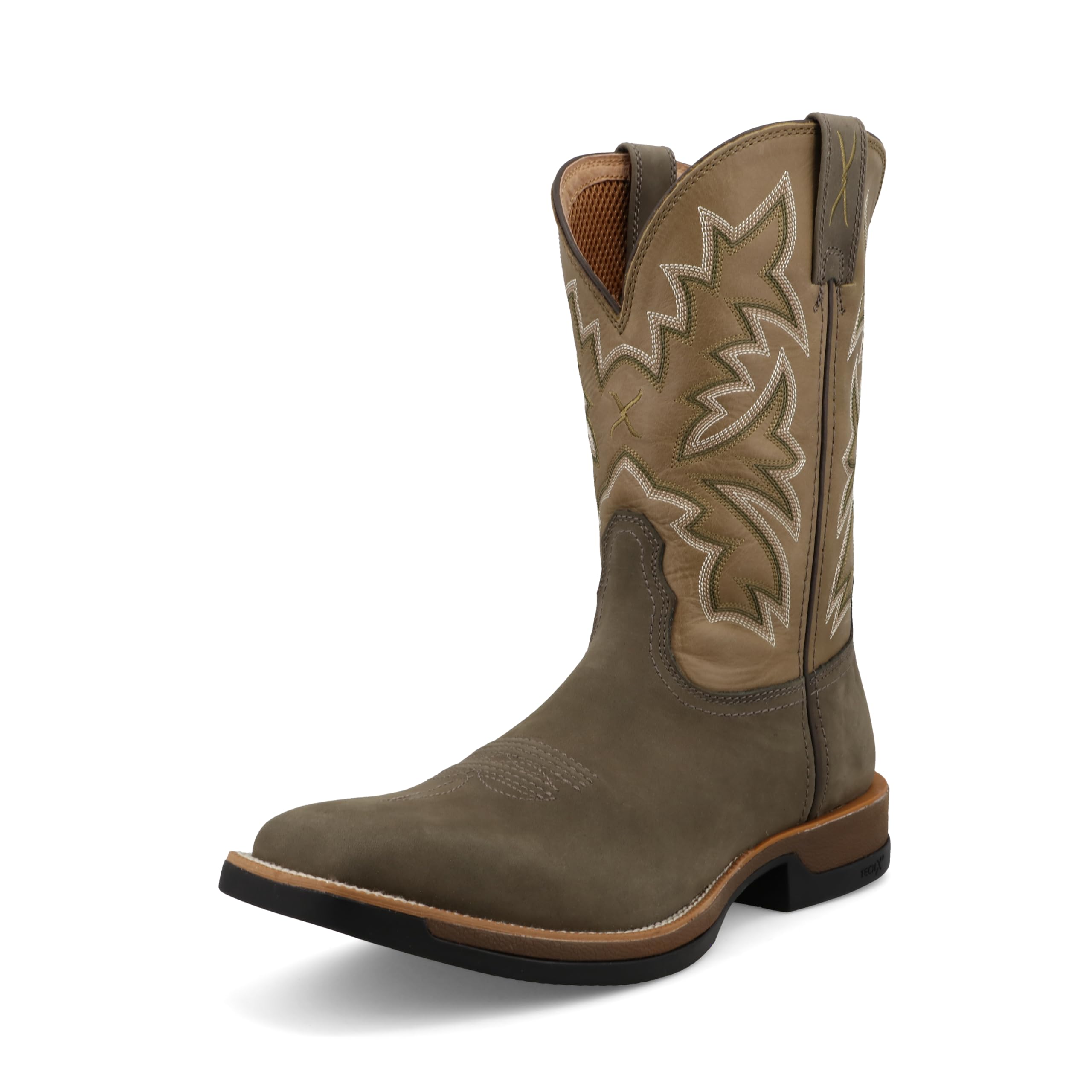 Twisted X Men's Men'S 11" Tech X&amp;Trade; Performance Western Boot Broad - MXW0014 11.5 D(M) US