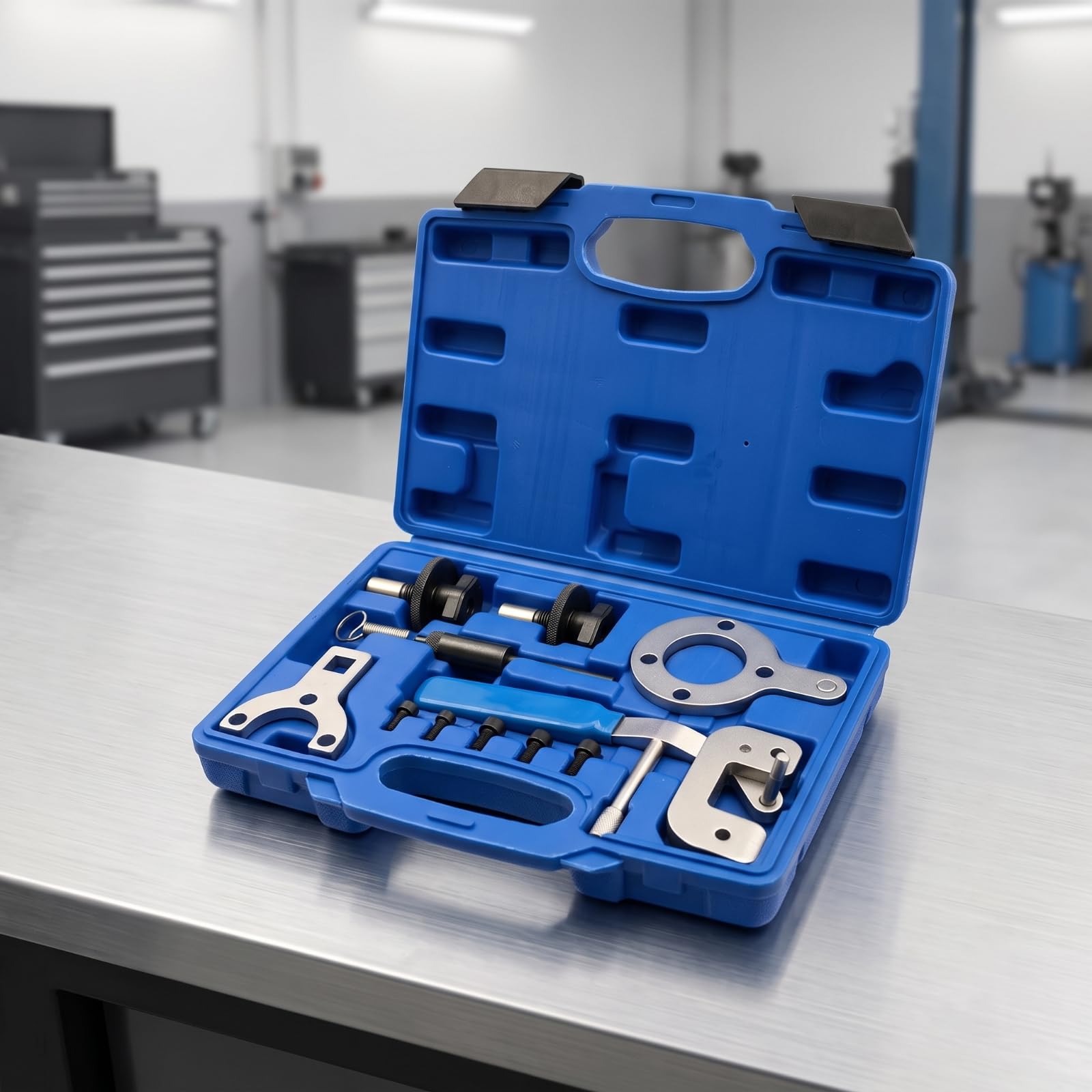 Kit Attrezzi con Valigetta Resisn | Kit Attrezzi per fasatura Motore, Garage
